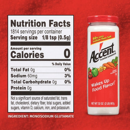 Ac'cent Flavor Enhancer , 1 x 6 ct Case - DOT product image 8