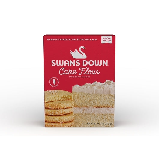 Swans Down Regular Cake Flour, 8 x 32 oz Case - Bakery & Desserts