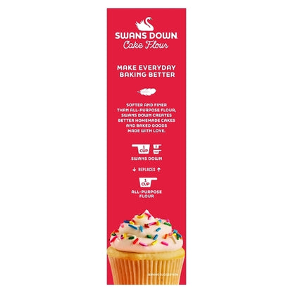 Swans Down Regular CAKE FLOUR, 8 x 32 oz Case - DOT product image 4