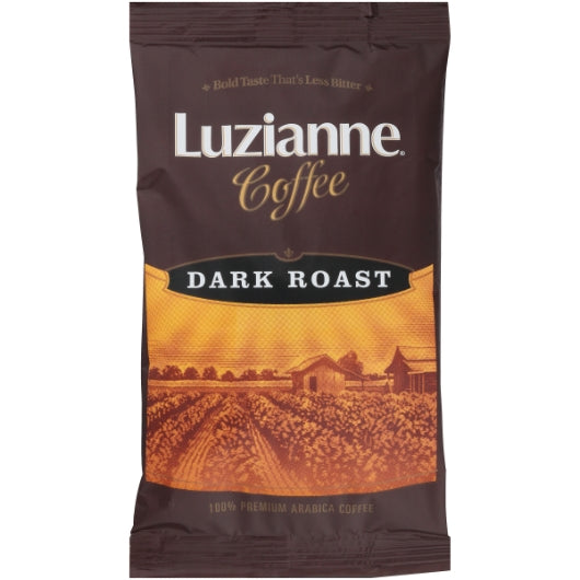 Luzianne Dark Coffee, 36 x 2.25 oz Case - Coffee & Tea