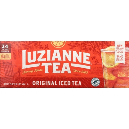 Luzianne Iced Tea Gallon Size, 4 x 24 ct Case - DOT product image 2