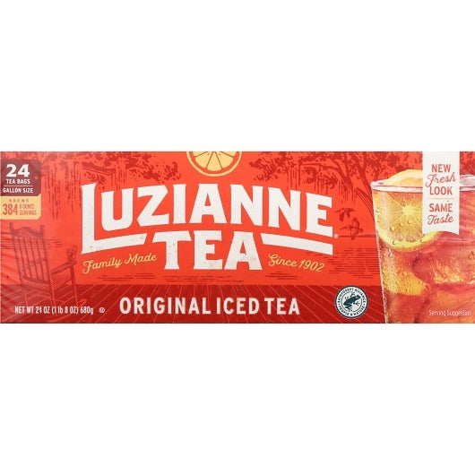 Luzianne Iced Tea Gallon Size, 4 x 24 ct Case - DOT product image 2