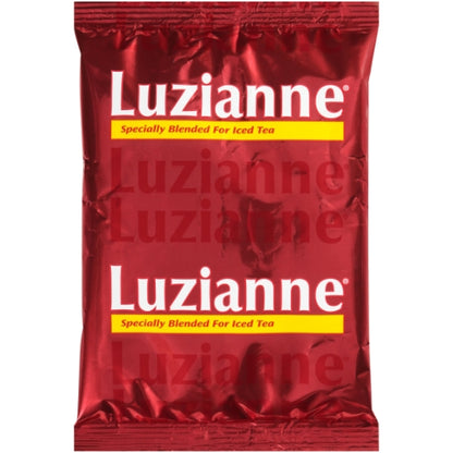 Luzianne Iced Tea Bags with Filters, 32 x 3 oz Case - Coffee & Tea