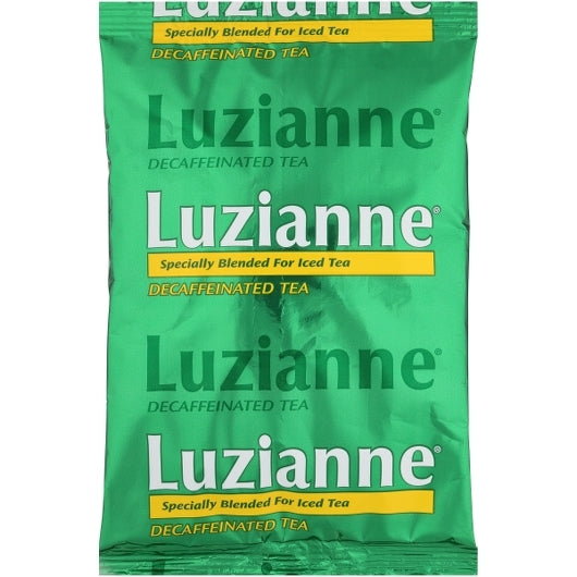 Luzianne Tea Decaf With Filters, 16 x 4 oz Case - Coffee & Tea