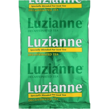 Luzianne Tea Decaf With Filters, 16 x 4 oz Case - Coffee & Tea