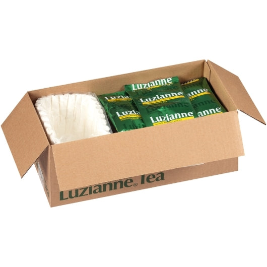 Luzianne Tea Decaf With Filters, 16 x 4 oz Case - DOT product image 3
