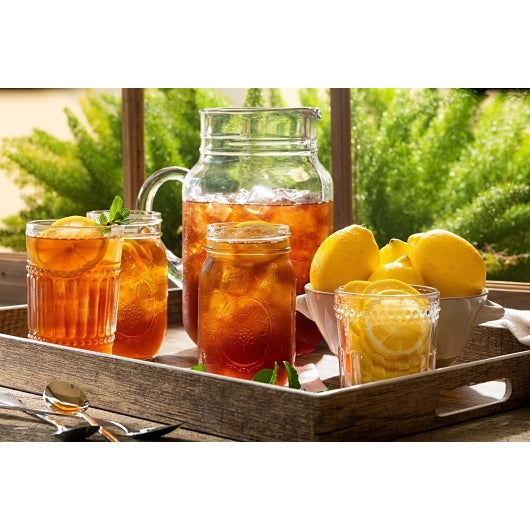 Luzianne Unsweetened Tea, 6 x 64 oz Case - Coffee & Tea