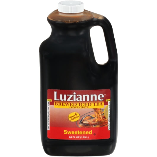 Luzianne Sweet Tea Concentrate, 6 x 64 oz Case - DOT product image 2