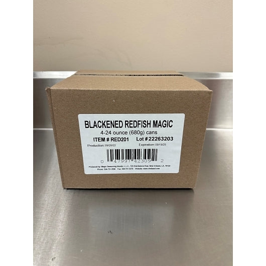 Magic Seasoning Blackened Blends Blackened Redfish Magic Seasoning, 4 x 24 oz Case - DOT product image 2
