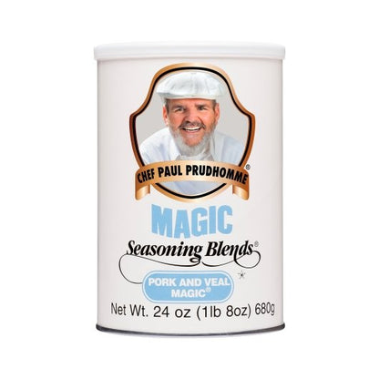 Chef Paul Prudhommes Pork & Veal Magic, 4 x 24 oz Case - Spices Seasonings