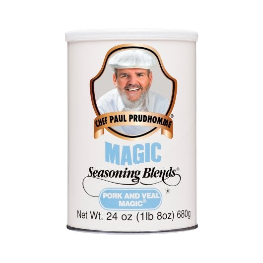 Chef Paul Prudhommes Pork & Veal Magic, 4 x 24 oz Case - Spices Seasonings