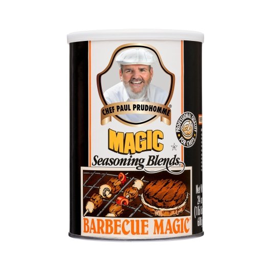 Chef Paul Prudhommes Barbecue Magic, 4 x 24 oz Case - Spices Seasonings