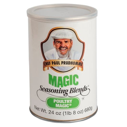 Chef Paul Prudhommes Blends Poultry Magic Seasoning, 4 x 24 oz Case - DOT product image 2