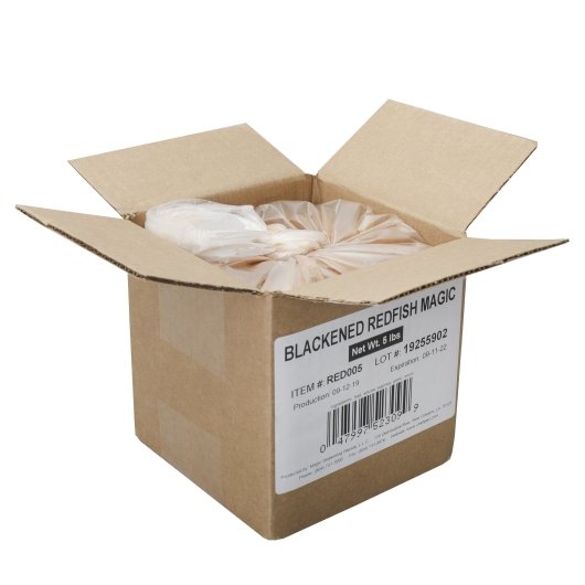 Magic Seasoning Blackened Redfish Seasoning, 1 x 5 lb Case - GS1 inner-pack image
