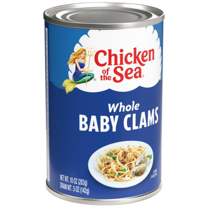 Chicken Of The Sea Whole Baby Clams, 12 x 10 oz Case - DOT product image 3