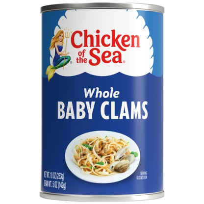 Chicken Of The Sea Whole Baby Clams, 12 x 10 oz Case - DOT product image 2