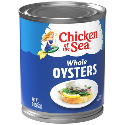 Chicken Of The Sea Whole Oysters, 12 x 8 oz Case - DOT product image 3