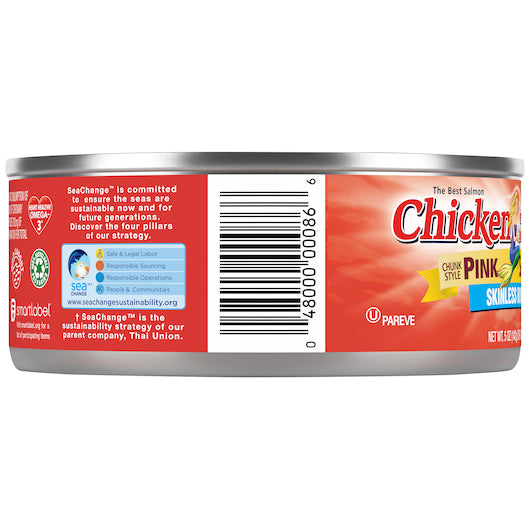 Chicken Of The Sea Skinless Boneless Pink Salmon, 24 x 5 oz Case - DOT product image 3