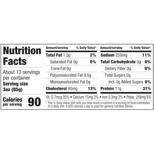 Chicken Of The Sea Skinless Boneless Pink Salmon Pouch, 6 x 40 oz Case - DOT product image 8