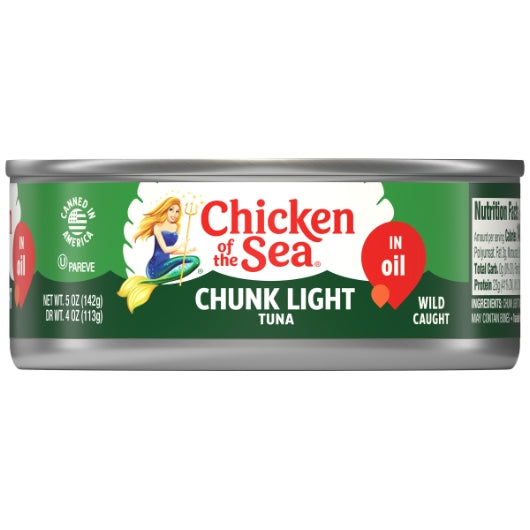 Chicken Of The Sea Chunk Light Tuna In Oil, 24 x 5 oz Case - DOT product image 2