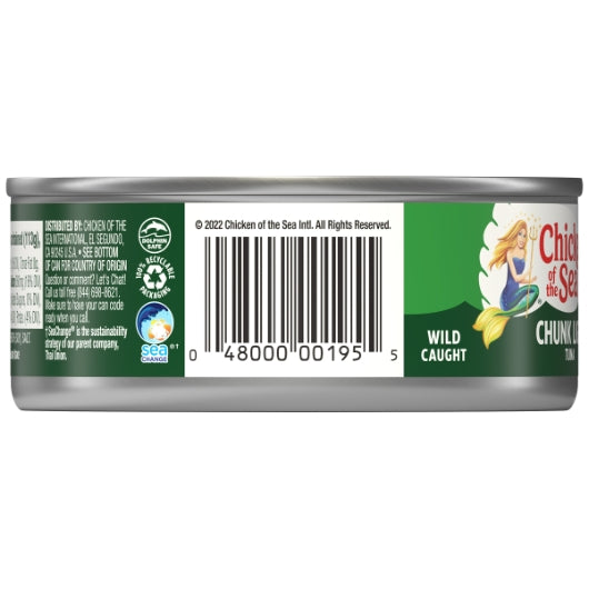 Chicken Of The Sea Chunk Light Tuna In Oil, 24 x 5 oz Case - DOT product image 4