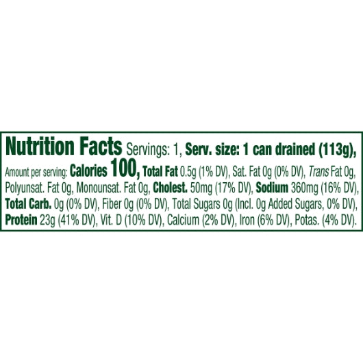 Chicken Of The Sea Chunk Light Tuna In Water, 48 x 5 oz Case - DOT product image 8