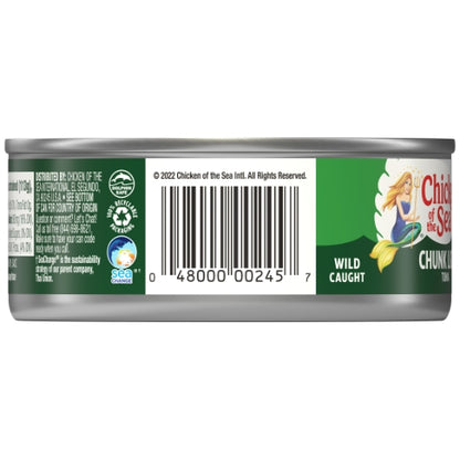 Chicken Of The Sea Chunk Light Tuna In Water, 48 x 5 oz Case - DOT product image 4