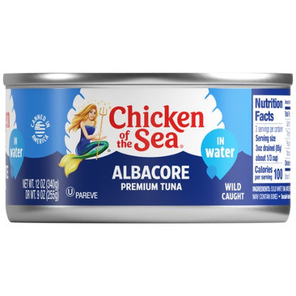Co Solid White Solid Albacore Tuna In Water, 24 x 12 oz Case - DOT product image 2