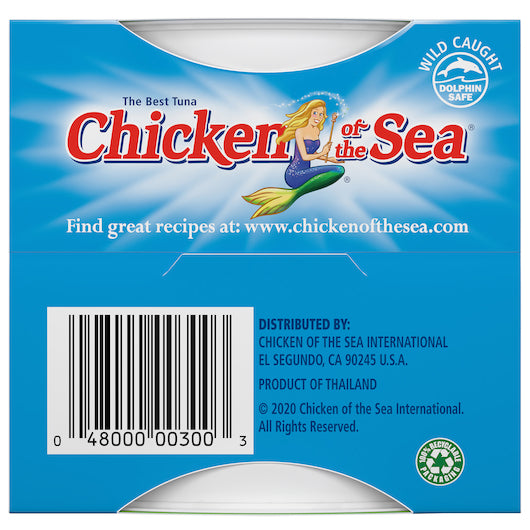 Chicken Of The Sea Chunk Light Tuna In Water Bowl, 8 x 5.6 oz Case - DOT product image 6