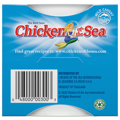 Chicken Of The Sea Chunk Light Tuna In Water Bowl, 8 x 5.6 oz Case - DOT product image 6