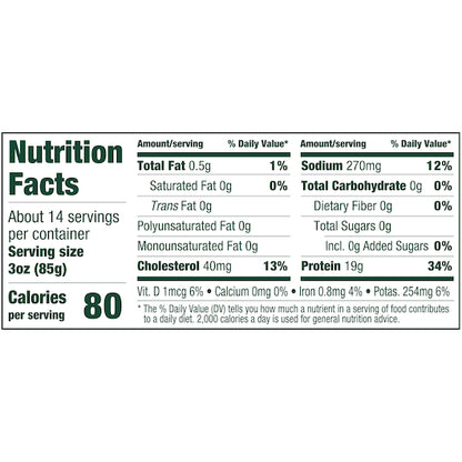 Chicken Of The Sea Tuna Premium Pouch, 6 x 43 oz Case - DOT product image 6