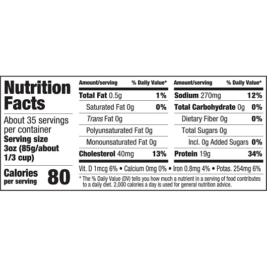 Chicken Of The Sea Premium Light Tuna Pouch, 4 x 106 oz Case - DOT product image 6