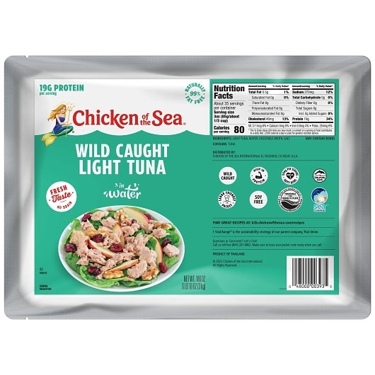 Chicken Of The Sea Premium Light Tuna Pouch, 4 x 106 oz Case - Meat, Poultry & Seafood
