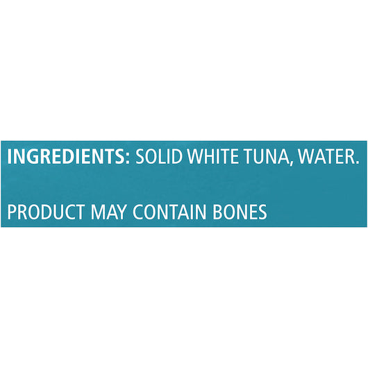 Tuna Chunk White Low Sodium Solid Albacore Tuna In Water, 6 x 66.5 oz Case - DOT product image 8