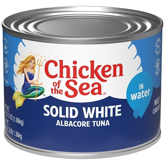 Chicken Of The Sea Solid White Albacore Tuna In Water, 6 x 66.5 oz Case - Meat, Poultry & Seafood