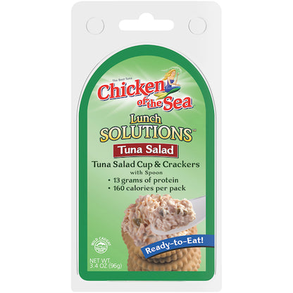 Chicken Of The Sea Dill Tuna Salad Cup, 8 x 3.4 oz Case - Meat, Poultry & Seafood