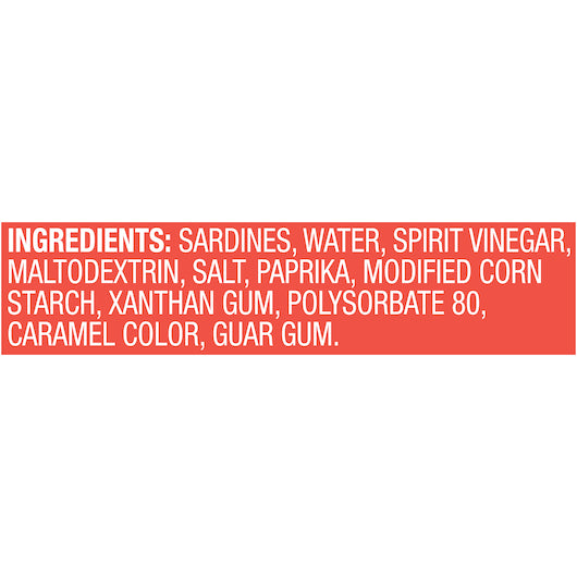 Chicken Of The Sea Sardines In Louisiana Hot Sauce Canned, 18 x 3.75 oz Case - DOT product image 7