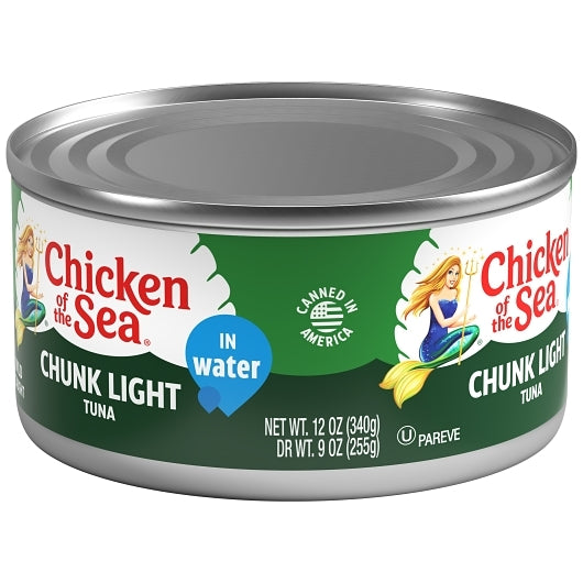 Chicken Of The Sea Chunk Light Tuna In Water, 24 x 12 oz Case - DOT product image 3