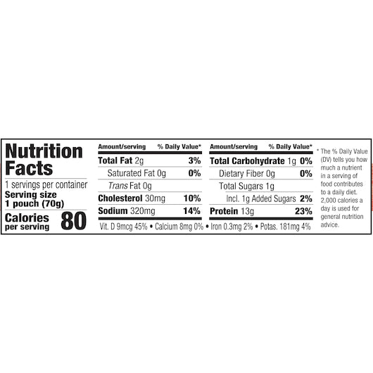 Chicken Of The Sea Skinless Boneless Pink Salmon In Lemon Pepper Pouch, 12 x 2.5 oz Case - DOT product image 7