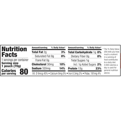 Chicken Of The Sea Skinless Boneless Pink Salmon In Lemon Pepper Pouch, 12 x 2.5 oz Case - DOT product image 7