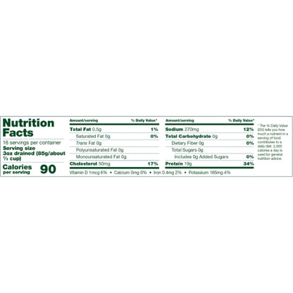 Chicken Of The Sea Tonggol Light Tuna In Water, 6 x 66.5 oz Case - DOT product image 8