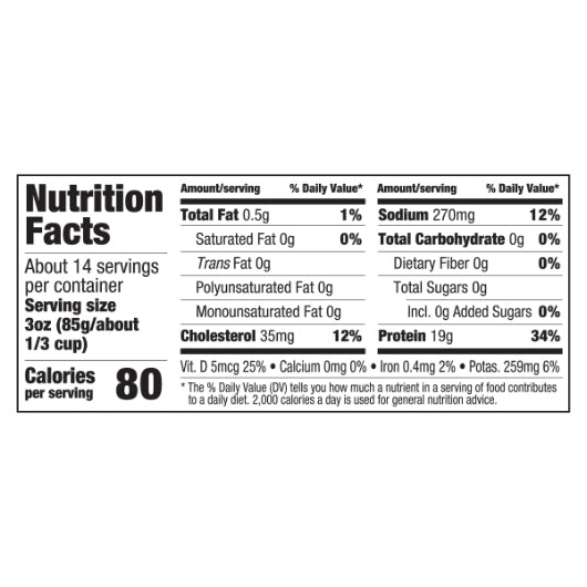 Chicken Of The Sea Tonggol Light Tuna Pouch, 6 x 43 oz Case - DOT product image 6