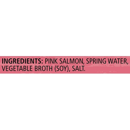 Chicken Of The Sea Skinless Boneless Pink Salmon Pouch, 12 x 2.5 oz Case - DOT product image 5