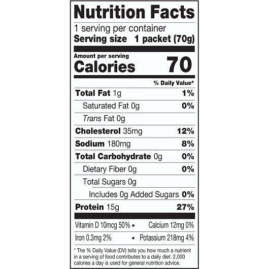 Chicken Of The Sea Skinless Boneless Pink Salmon Pouch, 12 x 2.5 oz Case - DOT product image 6