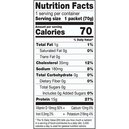 Chicken Of The Sea Skinless Boneless Pink Salmon Pouch, 12 x 2.5 oz Case - DOT product image 6