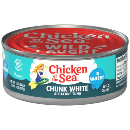 Chicken Of The Sea Chunk Albacore Tuna In Water, 24 x 5 oz Case - Meat, Poultry & Seafood