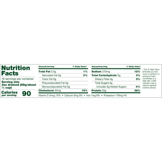 Chicken Of The Sea Imported Chunk Light Tuna in Water, 6 x 66.5 oz Case - DOT product image 8