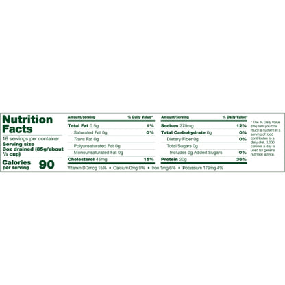Chicken Of The Sea Imported Chunk Light Tuna in Water, 6 x 66.5 oz Case - DOT product image 8