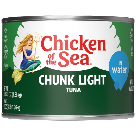 Chicken Of The Sea Imported Chunk Light Tuna in Water, 6 x 66.5 oz Case - DOT product image 2