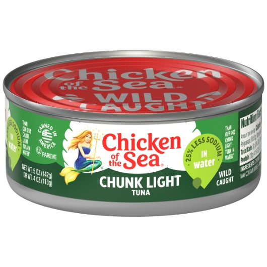 Chicken Of The Sea Tuna, 24 x 5 oz Case - Meat, Poultry & Seafood